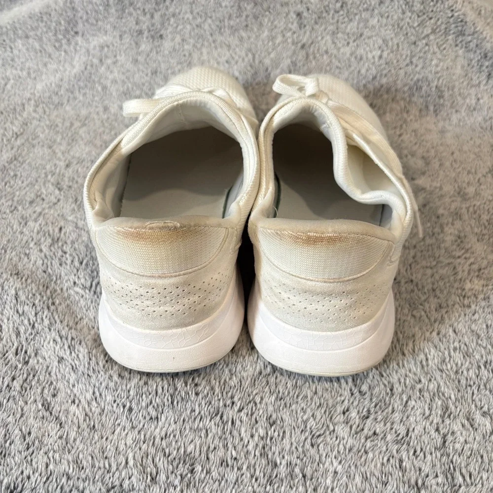 Kizik Lima Sneakers Mens 19W Womens 11.5W White‎ Shoe Hands Free Mesh 19652